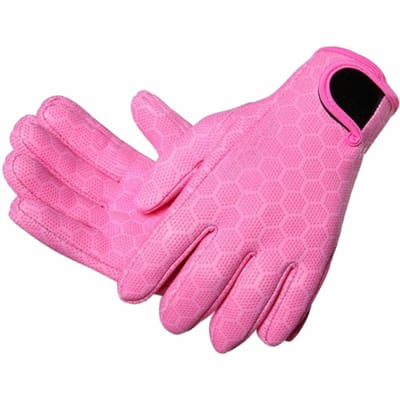 Duik Surfing Handschoenen Dun 1.5mm Slijtvast Antislip Snorkelen Drijvend Peddelboard Handschoenen Warm Water Winter Zwemmen L roze