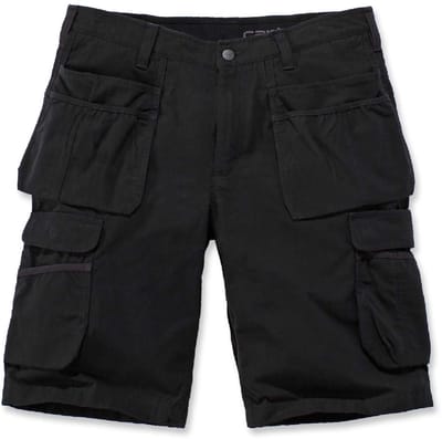 Carhartt Heren-short Steel Multipocket-short Zwart