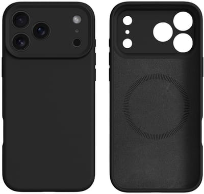 Coverup Hoesje - Geschikt voor iPhone 17 Pro Max Hoesje - Coverup Colour TPU Back Cover - MagSafe Compatible - Zwart