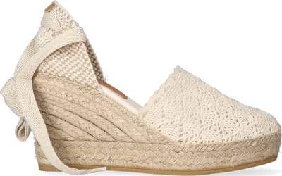 Toni Pons Martina Dames Espadrilles Cru |  Wit | Textiel | Maat 39