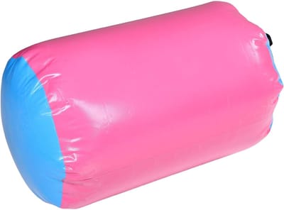 Opblaasbare Luchtroller - Gymnastiek Trainer - Tumbling Oefeningen - Verstelbare Stevigheid - 70 cm Hoog