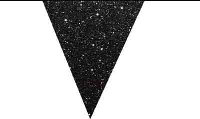 Haza Original Glitterslinger 6 M Zwart