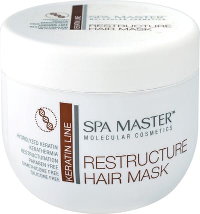 Spa Master Keratine Haarmasker Beschadigd Haar – Intensieve Keratine Behandeling Zonder Siliconen – 500ml