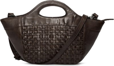 Pia Ries | Kleine Chique Handtas | Deens Design | Leer tas | Bruin - Washed