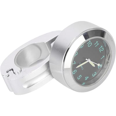 Montre-bracelet étanche et résistante aux chocs pour guidon de moto gray