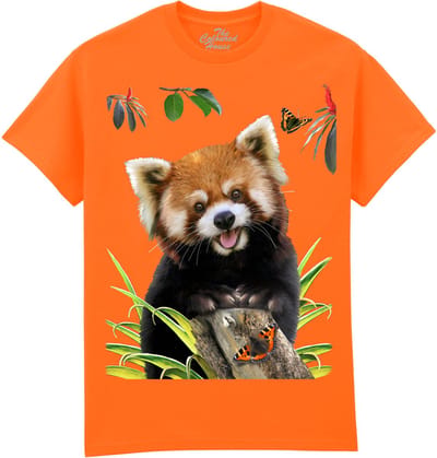 Rode Panda Lesser Red Panda The Coloured House T-shirt M