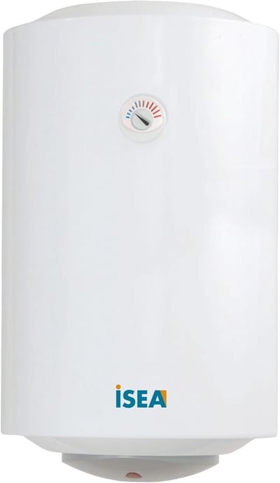 Boiler 100 Liter - Warmwaterketel - Centrale Verwarming - Thermo-elektrisch - Verticaal Model - Wit