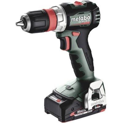 Metabo BS 18 L BL Q 613156500 Accu-schroefboormachine 18 V 2 Ah Li-ion Incl. 2 accus, Brushless, Incl. koffer, Incl. lader