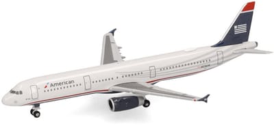 Airbus A321 American Airlines US Airways Heritage Livery