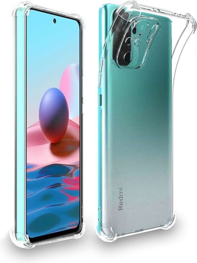 ebestStar - Hoes geschikt voor Xiaomi POCO M5s, Redmi Note 10 10S, Silicone Slim Cover Case, Versterkte Hoeken en Randen hoesje, Transparant