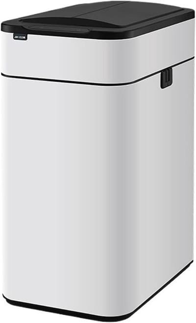 Automatische Prullenbak - Slimme Vuilnisbak - Keuken Afval - Zachte Sluiting - 9-60L Capaciteit - Wit