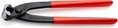 Moniertang Vlechtertang - Bouwtang Combinatietang - Metaal Verwerken - Precisie Geslepen Snijvlakken - 220 mm Lengte - Rood Beklede Handgrepen