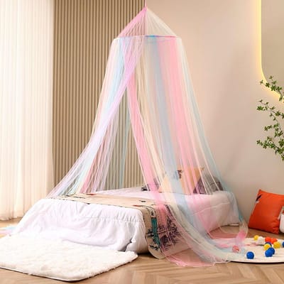 Mosquito Net voor Meisjesbed, Hangnet Dekking voor Insecten, Ideaal voor Tuin en Thuisgebruik, Reisvriendelijk en Ademend