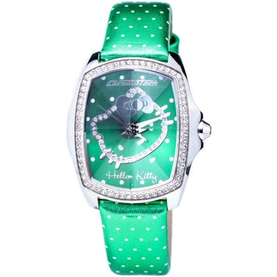 Horloge CHRONOTECH CT7896LS-45. Kwarcowy, Kolor zielony. Kobieta. blue