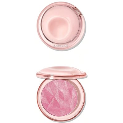 Crystal Intentions High Vibration Blush Highlighter-Rose Quartz Blush + Highlighter 2-In-1 Merk Beauty Cosmetica Make-Up Voor Vrouwen En Meisjes