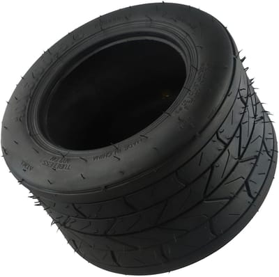 Buitenband Rubber - Reservewiel Band - Elektrisch Voertuig - Slijtvast Ontwerp - 10 Inch - Zwart