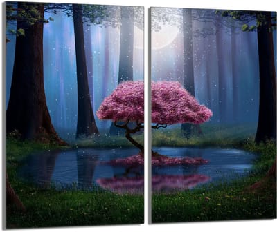 TMK ArtDeko Serie - Snijplank - 30x52 cm - Glas - Houten Print