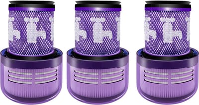 3 x HEPA Filter geschikt voor Dyson V12 Detect Slim & Absolute motor filter-Vervanging onderdelen 971517-01