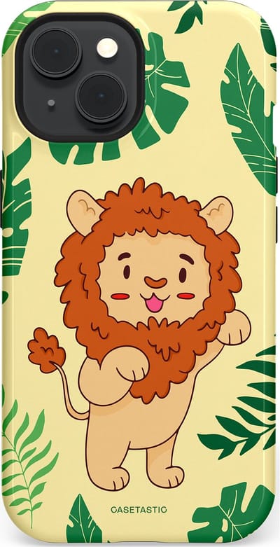 Casetastic Hoesje Geschikt voor Apple iPhone 15 Magsafe - Stijlvolle Beschermende Duo-layer Case - Brulknuffel