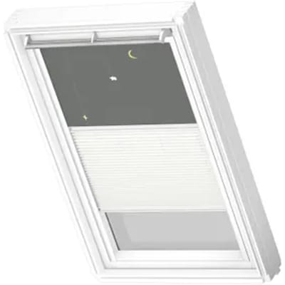 Velux Verduisterend Rolgordijn Dfd M04 4665swl - Manueel - Wit