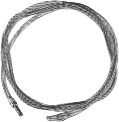 Pijp Ontstopper - Leiding Reiniger - Verstopping Verwijderen - Flexibele Grijper - 4 meter - Grijs