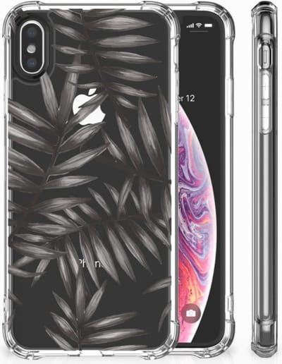 Apple iPhone X | Xs Case Leaves Grey