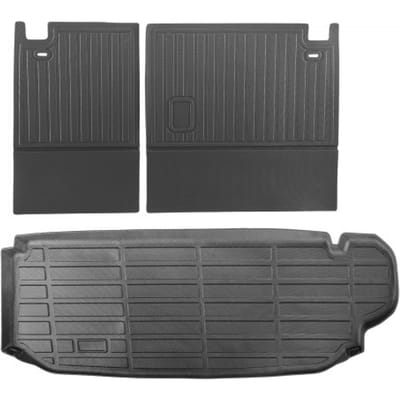 VEVOR-laadruimtebekleding compatibel met Toyota Kluger & Highlander 2020-2024 Op maat gemaakte TPE-laadruimtebekleding voor SUV's, vervanging voor kofferbak- en achterbankbeschermer Kofferbakmat en rugleuningmatten