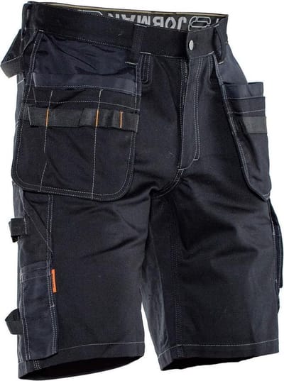 Jobman 2733 Shorts Cotton HP 65273311 - Zwart/Zwart - C46