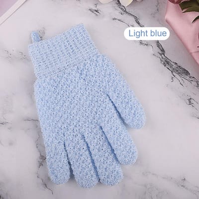 1 stuks Exfoliërende Douchehandschoenen, Douche Scrub Waser, Unisex Lichaamsreiniging En Scrub Handschoenen