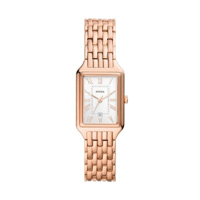 Fossil ES5271 RAQUEL Dameshorloge 23 mm - Rosékleurig