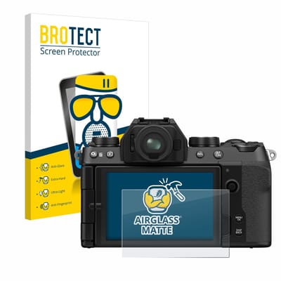 BROTECT - Screenprotector voor Fujifilm X-S10 - Folie Beschermfolie Beschermglas matte