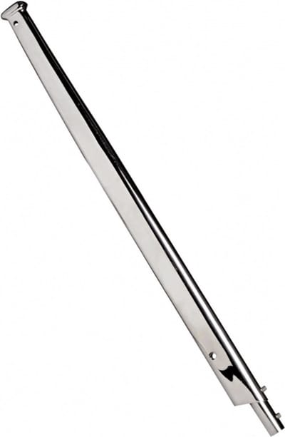 Luxe RVS316 - Vlaggenstok vlak - Lengte 75cm voor in vlaggenstokhouder - Ø20mm - RVS