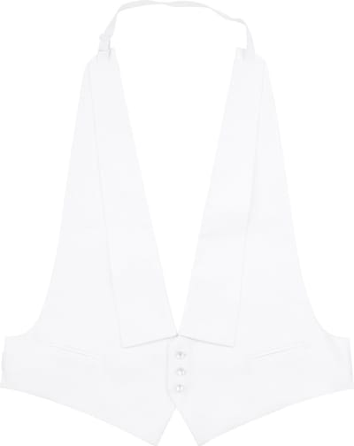Rokvest Moldau Wit - Maat M - Heren - Rokwit