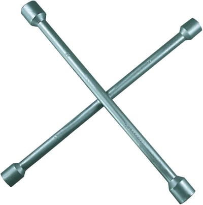 SW-Stahl 02102L wielkruissleutel, 13/16", 17-19-22 mm I wielkruissleutel I wielkruis 1/2 I gereedschap voor bandenwissel I velg gekruist I bandengereedschap I auto cross auto