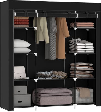 HOMCOM Stoffschrank mit Abdeckung 850-212V00