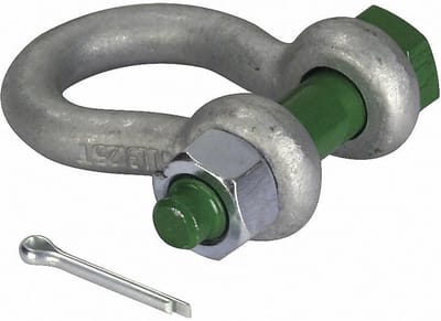 lightmaXX Safety schakel 3,25 T met moer & splint, BGVC1 - Accessoire voor licht equipment