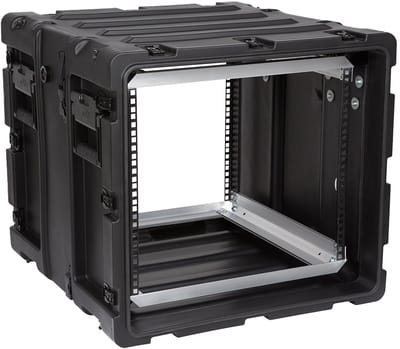 SKB - 3RS Series - 9U Niet-Verwijderbare Shock Rack - Zwart - 20-inch diep
