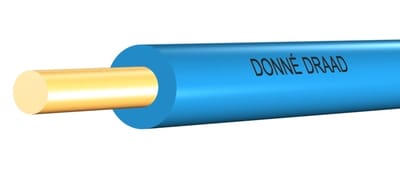 Donne H05V-U installatiedraad - 08501D3 [100 Meter] - Nom. geleiderdoorsnede: 1 mm2
