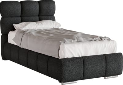Tweepersoonsbed Bliss / Eenpersoonsbed 90 x 200 cm met opbergruimte, lattenbodem en 7zonen Multipocketmatratze CIRA (24cm)