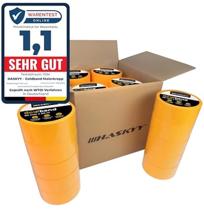 Afplakband 50mm x 50m - Sterke, multifunctionele schilderstape voor een nauwkeurige afwerking