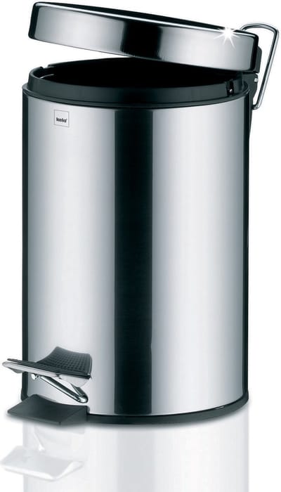 Stampa Pedaal Afvalemmer Silent Close - 3 l - Zilver - Kela