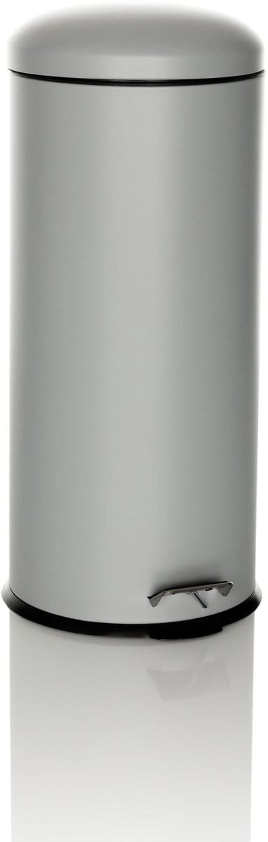 Afvalbak/pedaalemmer CLEAN VIII 30 l staal grijs hjh OFFICE