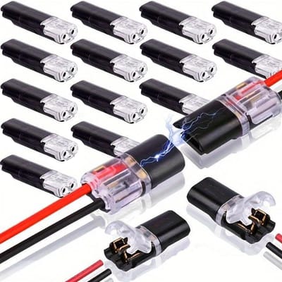 Quick kabel connector - twee aderig - set 100 stuks - Kabelverbinder - Kabel box - Kabelmof - Autokabelconnectoren