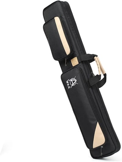 Biljartkeutas - Keuhoes Poolkeu - Biljartaccessoire - Zeven Gaten - 83x14x7.5cm - Half Rood