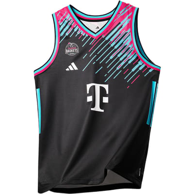 Adidas Bbl Telekom Baskets Bonn Shirt Away Zwart