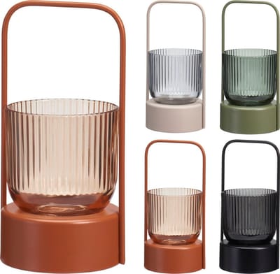 Home&styling - Theelichthouder - met hendel