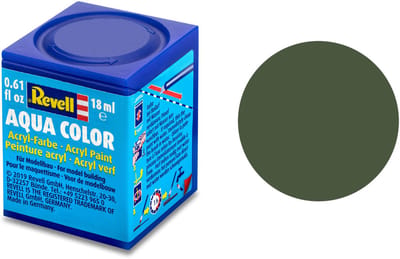 Revell Hobbyverf Acrylverf - Aqua #65 Bronze Green - Matt - RAL6031 - Acryl - Verf potje - 18 ml