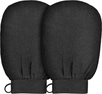 Jinius ® - Exfoliating glove - Scrub Handschoen - Scrub - Verwijderd Fake Tan Dode Huidcellen