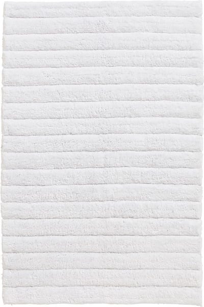 Seahorse Board Badmat - Absorberend - Badstof - Katoen - 60x90 cm - Wit