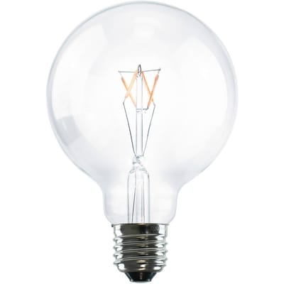 Segula LED globe lamp 24V DC E27 G95 3W 927 Filament
